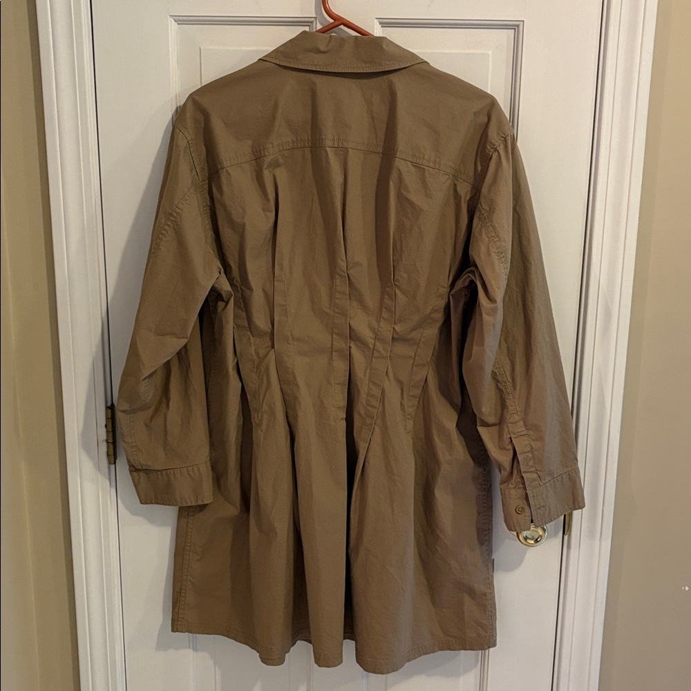 Pilcro / anthropology Classic Tan dress 1x in like new condition - Picture 7 of 9